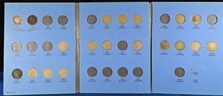 1883 1912 D Liberty Head V Nickels in Folder Lot of 18 5c