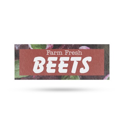 Farm Fresh Beets Vinyl Decal Root Vegetables Healthy Eating Farmer�s Markets