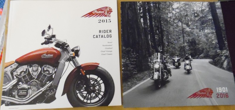 Indian Motorcycle Catalog Brochures Chief MIX COLLECTION LOT  24 ITEMS MUST SEE
