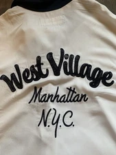 Abercrombie & Fitch Chain Stitched Bowling Shirt Mens L West Village NYC