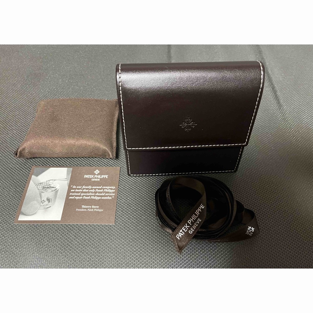 Patek Philippe Luxury Watch Case with Elegant Ribbon