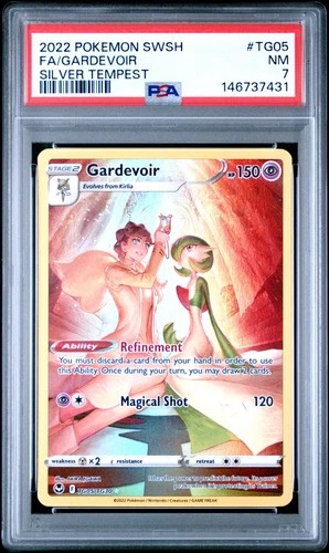 PSA 7 | Pokemon TCG | Silver Tempest | Gardevoir #TG05