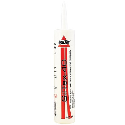 EVERKEM ST40-5C 5.5oz Siliconized Acrylic Latex Caulk Clear Squeeze Tube