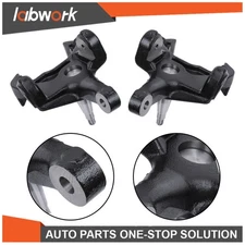 Labwork 3" Drop Spindles Steering Knuckle 1975-1991 for Chevy/GMC C30 C3500 2WD