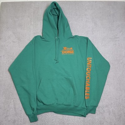Hanes EcoSmart Pullover Hoodie Adult L Dome Sports League Untouchables Football