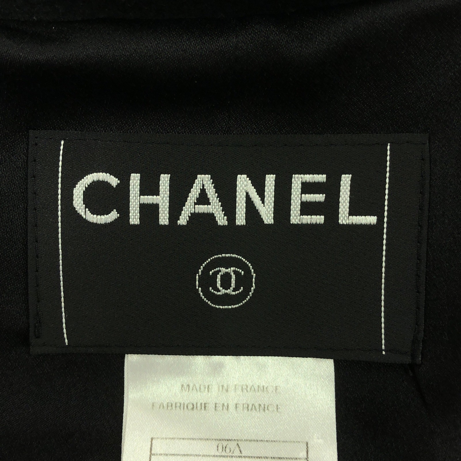 ALTRA Cappotto CHANEL P29341V19402 lana nero usato donna donnaa ta