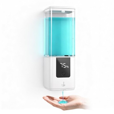 Automatic Soap Dispenser Wall Mount Rechargeable Liquid Soap Pump for Kitchen...