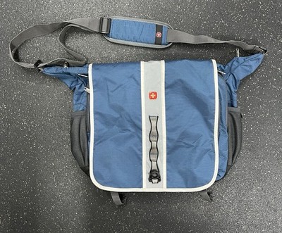 *Swiss Gear*Laptop/Messenger/Computer/Shoulder Bag/Backpack NWT BLUE/GRAY