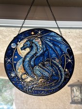 Dragon Sun Catcher. Approximately 8x8in.