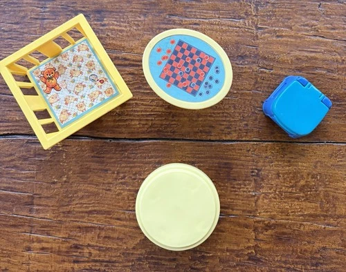 Vintage Fisher Price Little People Furniture Sold As A Set