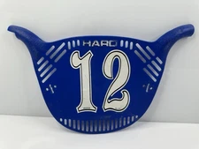 Rare Vintage 1980’s Bob Haro Flo BMX Racing Freestyle Number Plate #12 Blue USA