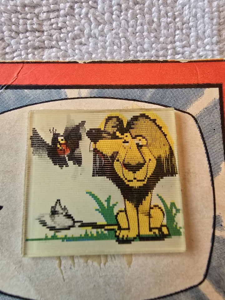 Premios de juguete Lenticular Cracker Jack años 60 Foto 4 de 4