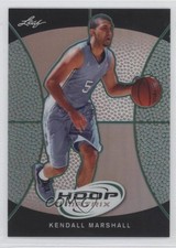 2012-13 Leaf Metal Hoop Matrix Green 10/99 Kendall Marshall #HM-KM2 0s3