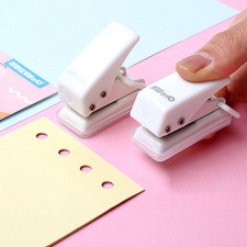 Uroczy mini dziurkacz w kształcie pojedynczego otworu do planera pierścienia tarczowego DIY Przecinarka do papieru Dziurkacz