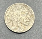 1937 5c Buffalo Nickel Coin #872 Pretty Toning Extra Fine XF
