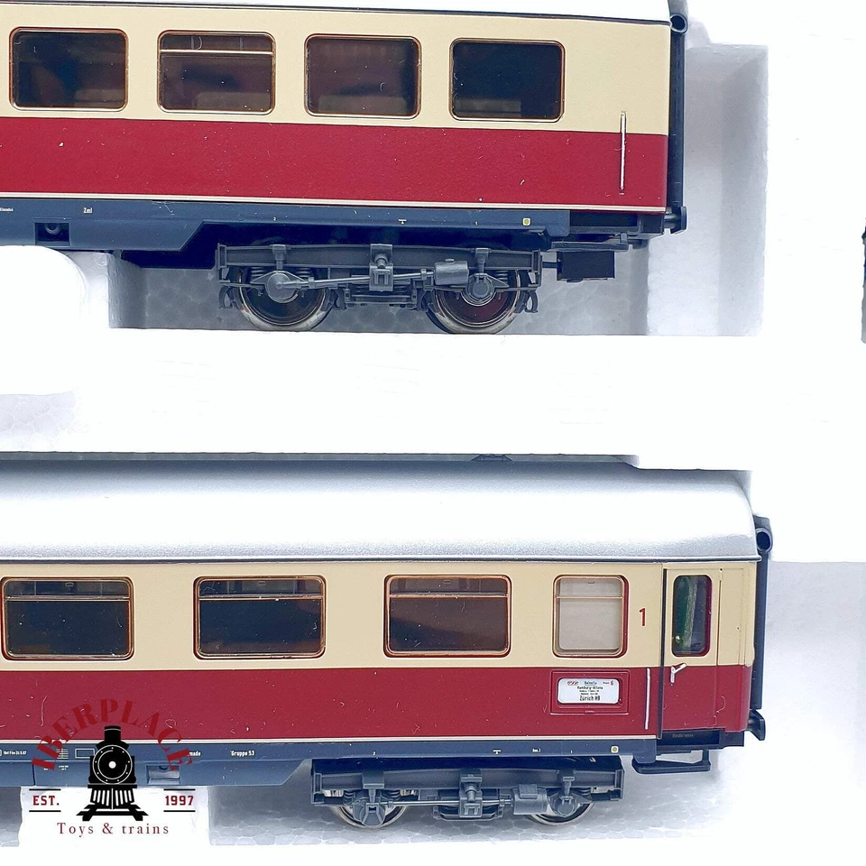 ♻️ 2nd Hand Märklin 42991 TEE Helvita DB Track H0 1:87 Car Set AC #E42 - Image 4 of 4