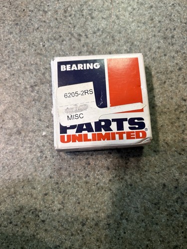 6205-2RS-16 radial ball bearing 6205 2RS-1"   25.4mm x 52mm x 15mm New