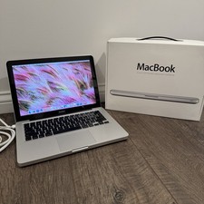 Apple MacBook 2008 2.4GHz 8GB 500GB No Battery / Bad Speakers, Original Box