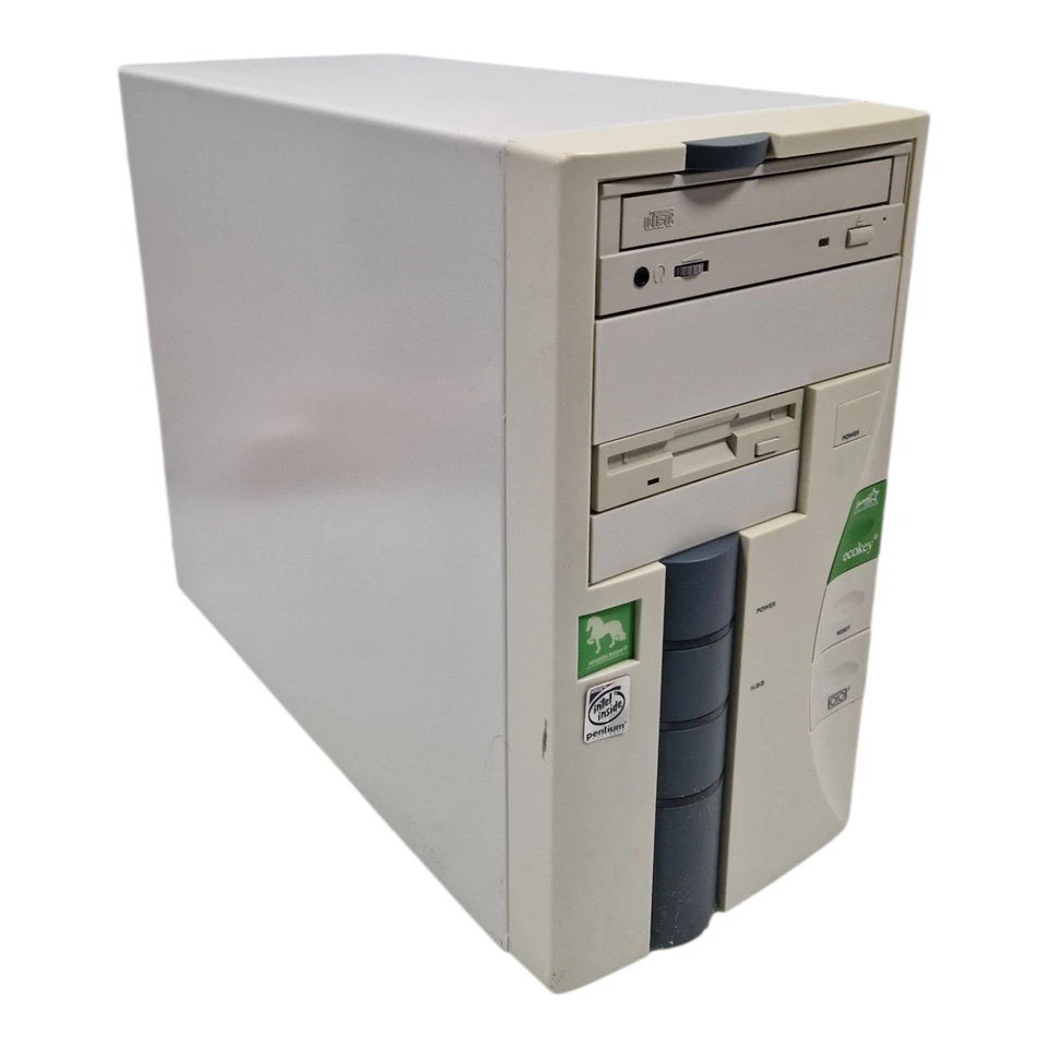 Highscreen Retro PC • Intel Pentium MMX 166MHz •64MB RAM •Ohne HDD • Defekt #48 - Bild 3 von 4