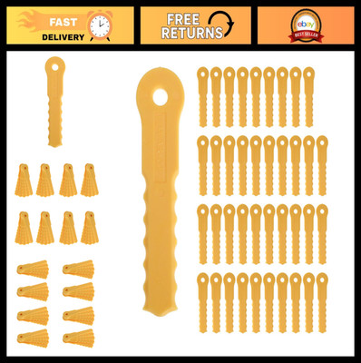 40PCS Replacement Blades for Trimmer Head, Fits Weed Eater & Pivotrim 2-in-1