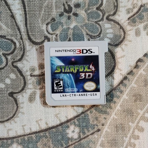 Star Fox 64 3D 3DS Cartridge
