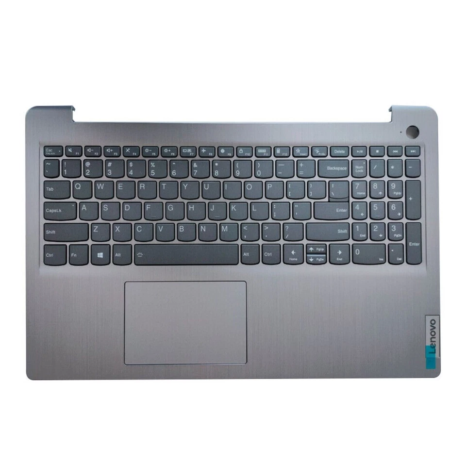 New Palmrest Upper Keyboard Touchpad For Lenovo ideapad 3 15ABA7 3 15IAU7 Gray - Image 2 of 4