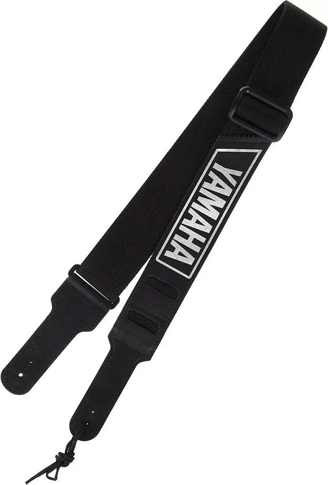 YAMAHA Guitar Strap Black SP-141BL From Japan - Imagem 2 de 4