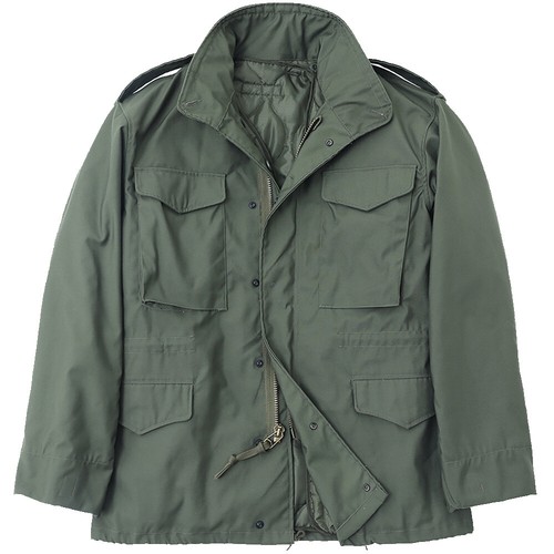 Chaqueta de trabajo American M65 rompevientos para hombre, rompevientos al aire libre con ventilador del ejército - Imagen 8 de 32