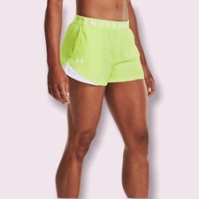 Under Armour Women's Play Up 3.0 Shorts , Pale Moonlight 911 /White , X-Large