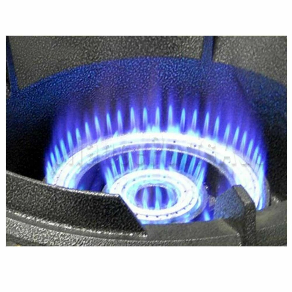 Safe Ex-High Pressure Max130Mj Gas Wok Burner 1.8M Braided Hose Adjust Regulator - image 2 of 4
