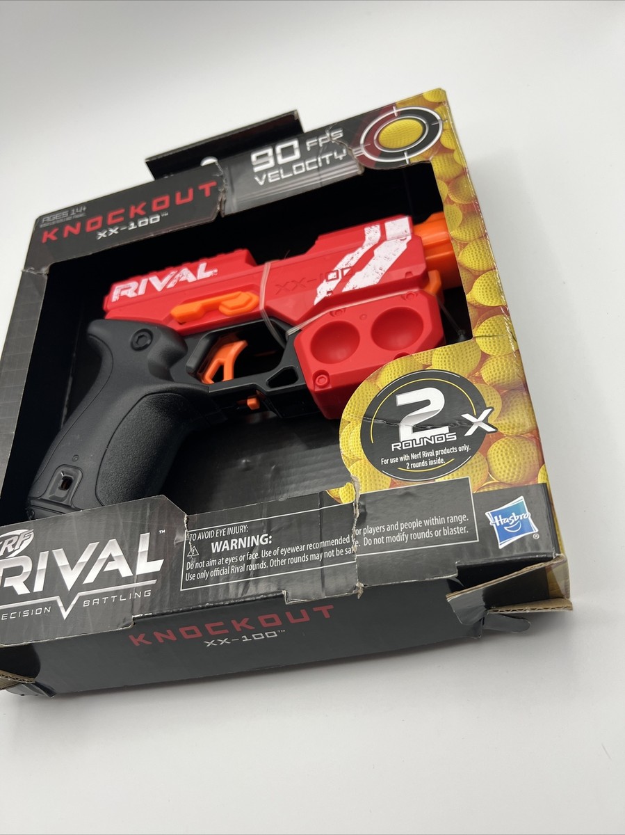 Nerf Rival Knockout XX-100 Blaster 2 Nerf Rival Rounds, Team