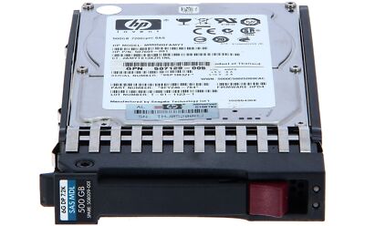 HP - 508009-001 - HP 500GB 6G SAS 7.2K rpm SFF (2.5inch) Dual Port