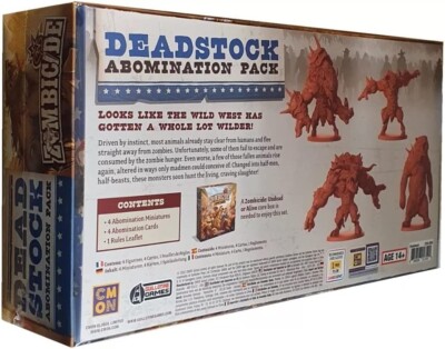Deadstock Abomination Pack for Zombicide Undead or Alive CMON NEW