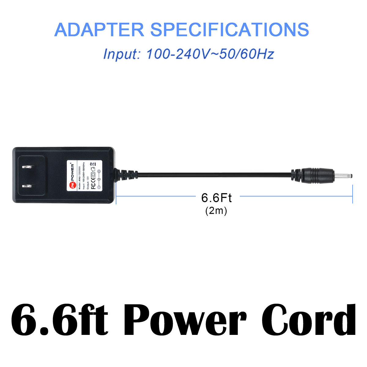 Replacement AC Power Cord For Xfinity DCI1011COM Cable Box - Compatible Charger Adapter By Accessory USA - View #12