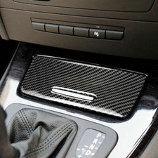 For Bmw 3 Series E90 E92 2005-12 Carbon Fiber Interior Ashtray Panel Cover Trim