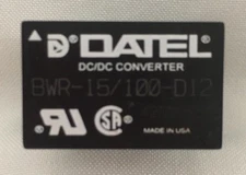 New DATEL BWR 15/100-D12 DC/DC Converter lot of 2