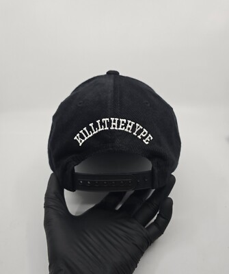 KTHLA Kill The Hype OG Upside Down LA Corduroy SnapBack Black MLB