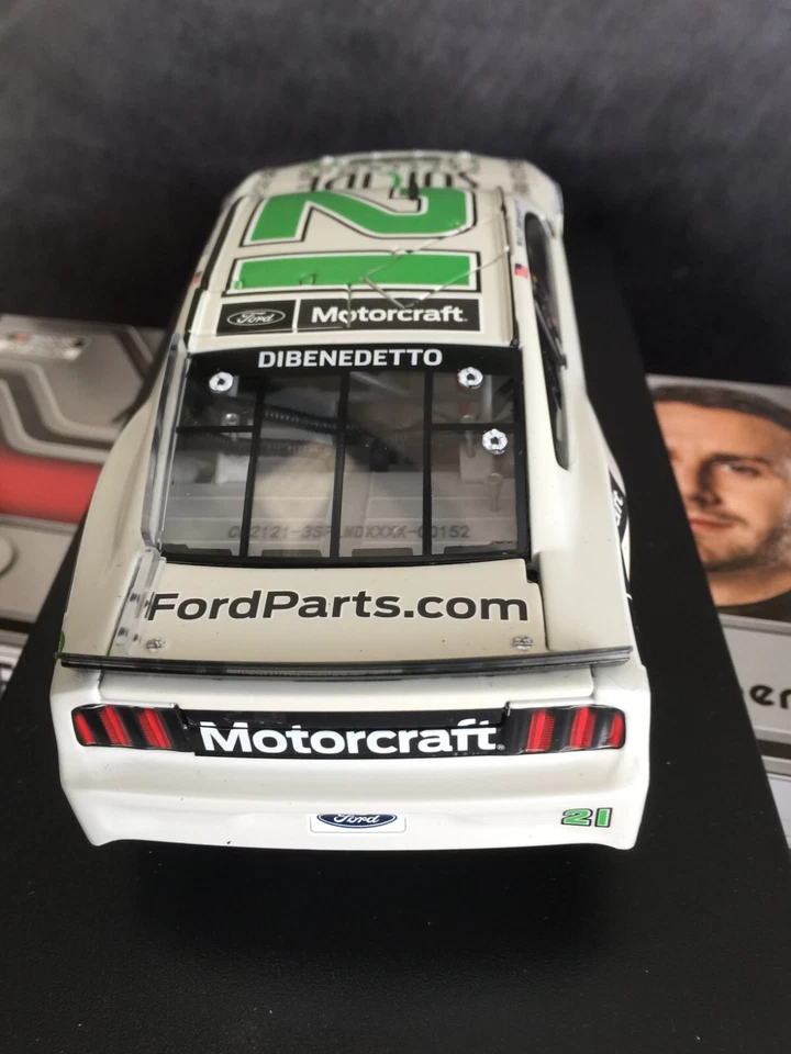 NASCAR action 1/24 - Matt Dibenedetto # 21 Ford Mustang 2021 / limité a 504 pcs - Photo 4/4