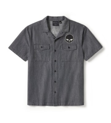 HARLEY-DAVIDSON Hemd Willie G Skull Denim für Herren