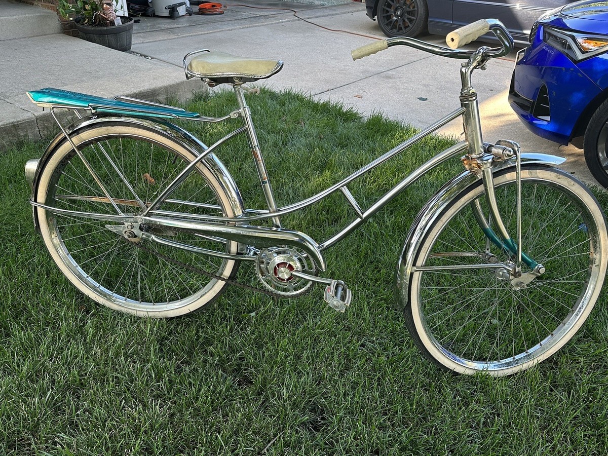 Vintage - Sears Space liner Girl's Bicycle | eBay