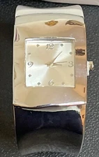 LGP Women's Silver Tone Bracelet Watch Rectangular New In Box