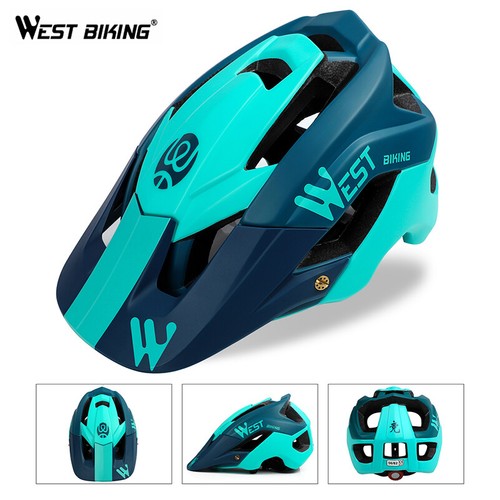 WEST BIKING Cycling Helmet MTB Bike Integrally-molded Bicycle Helmet 56-62cm - Picture 16 of 18