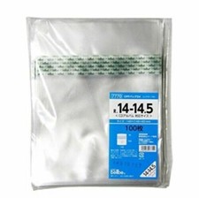 Bellbe OPP 100 Plastic Resealable Bag Sleeve Japan for CD Jewelcase 