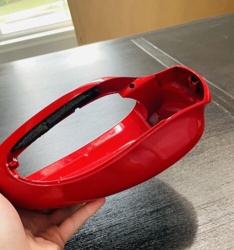 Porsche 996 911/986 Boxster 1999-2004 Left Drivers Side Mirror Cover Guards Red - Picture 6 of 6