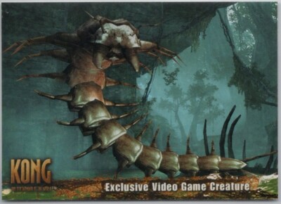 2005 Topps King Kong 8th Wonder of the World Video Game Creature Insert Card #C5