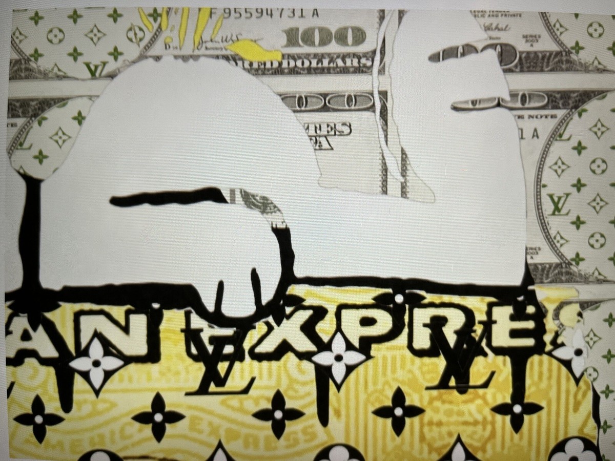 Death NYC Pop Art Graphic Print of Snoopy with Woodstock and Louis