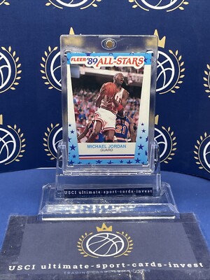   1989-90 Fleer Stickers #3 Michael Jordan-NM-MT** 