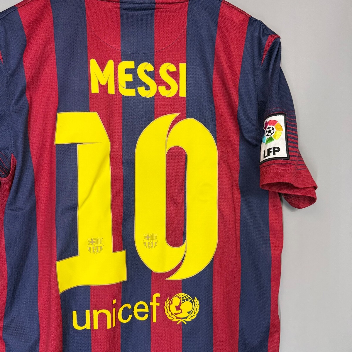FC BARCELONA SPAIN 2013 2014 HOME SHIRT JERSEY NIKE 532822-413 sz