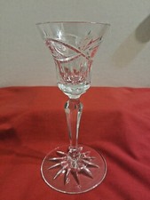 GORHAM CRYSTAL CANDLESTICK HOLDER 6 1/2" TALL SIGNED