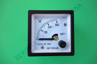 Eastern Tools ETQ Diesel Gas Generator 120V 240V AC Panel Voltmeter Type A